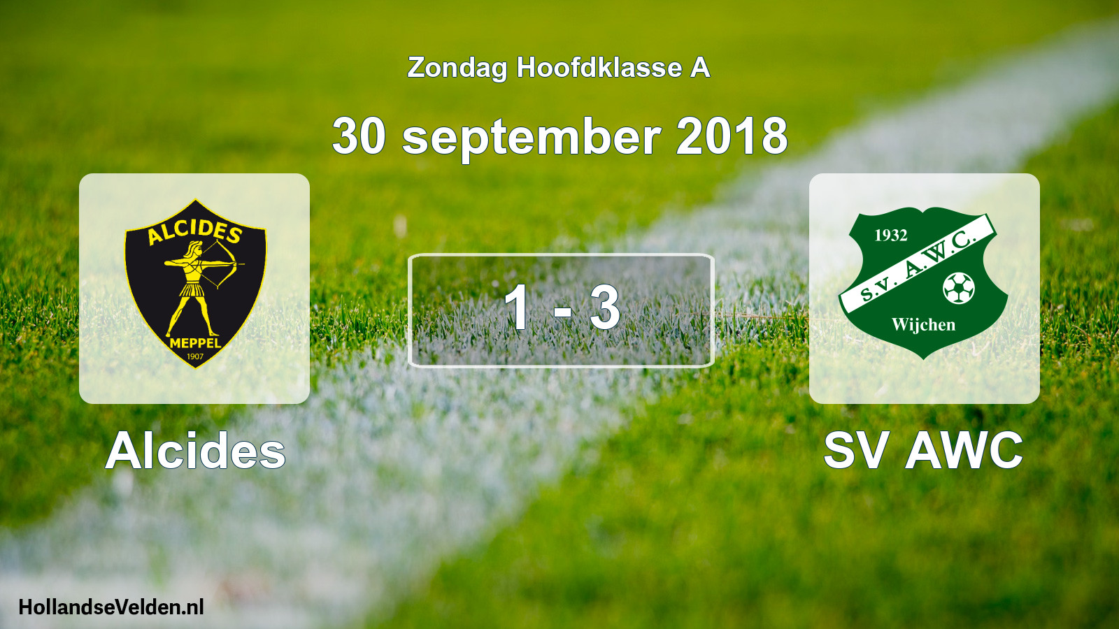 Total number of matches played: Alcides - SV AWC 1 - 3 (30 September 2018)