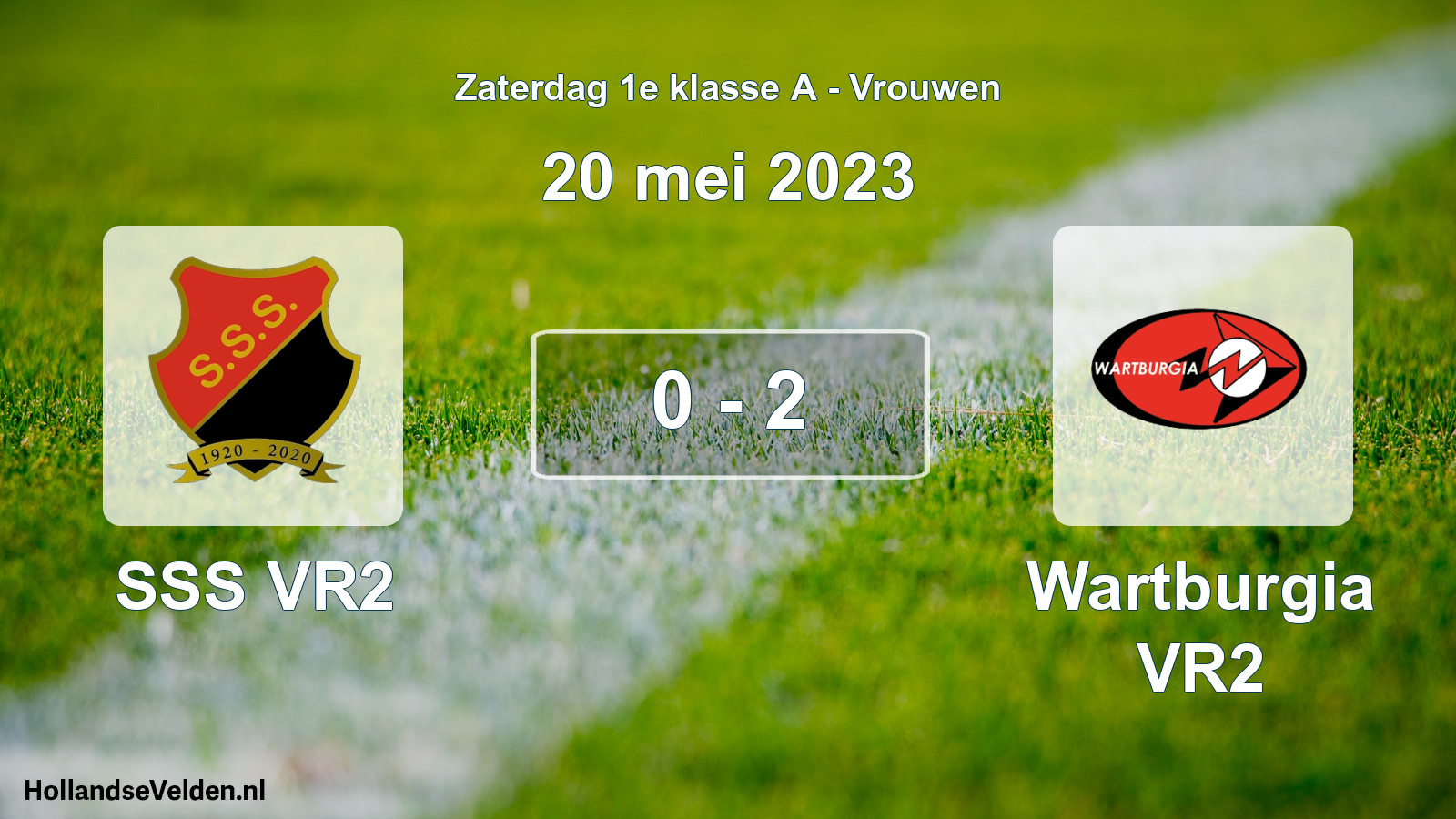 Total number of matches played: SSS VR2 - Wartburgia VR2 0 - 2 (20 May 2023)
