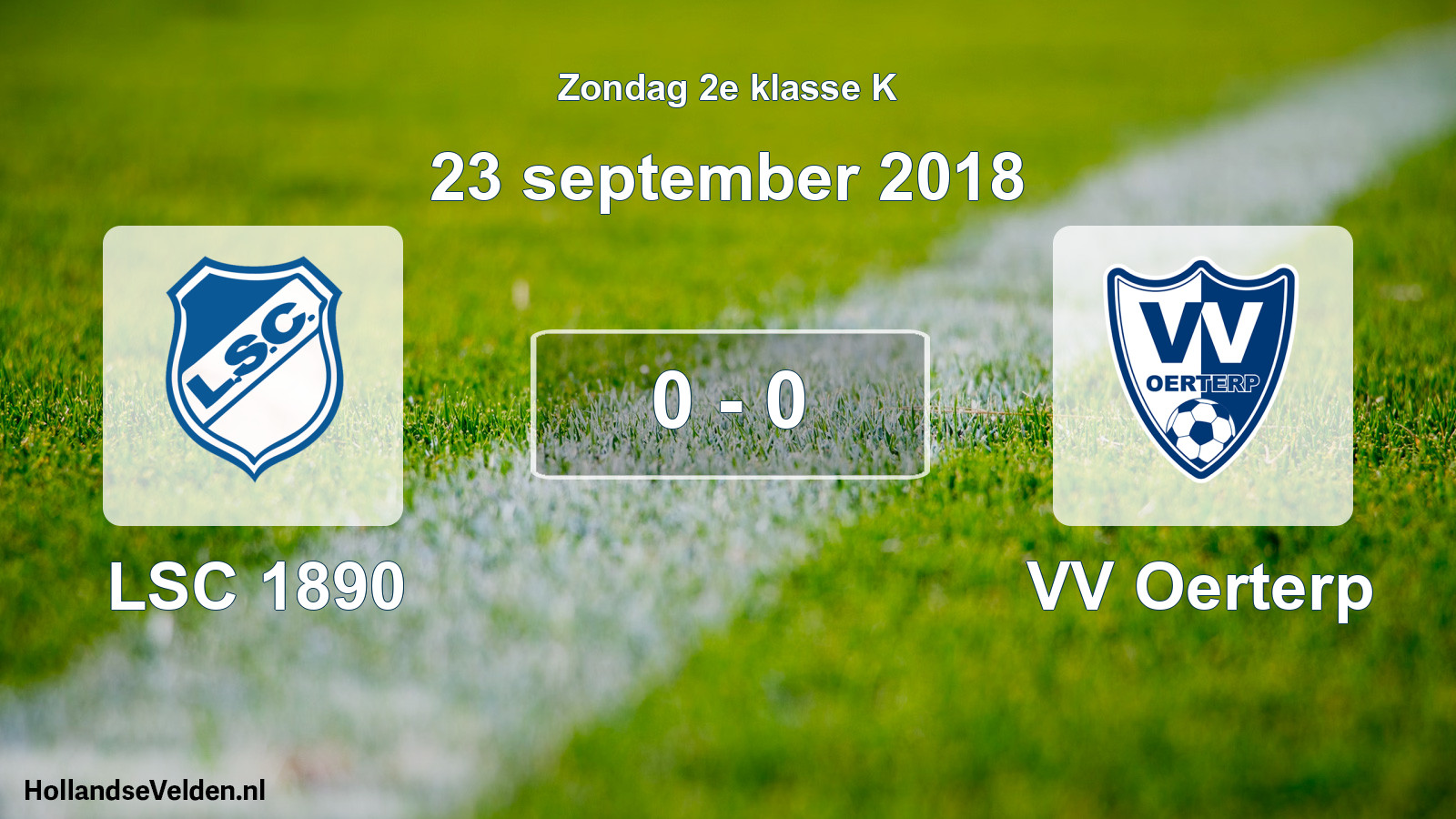 Total number of matches played: LSC 1890 - VV Oerterp 0 - 0 (23 September 2018)