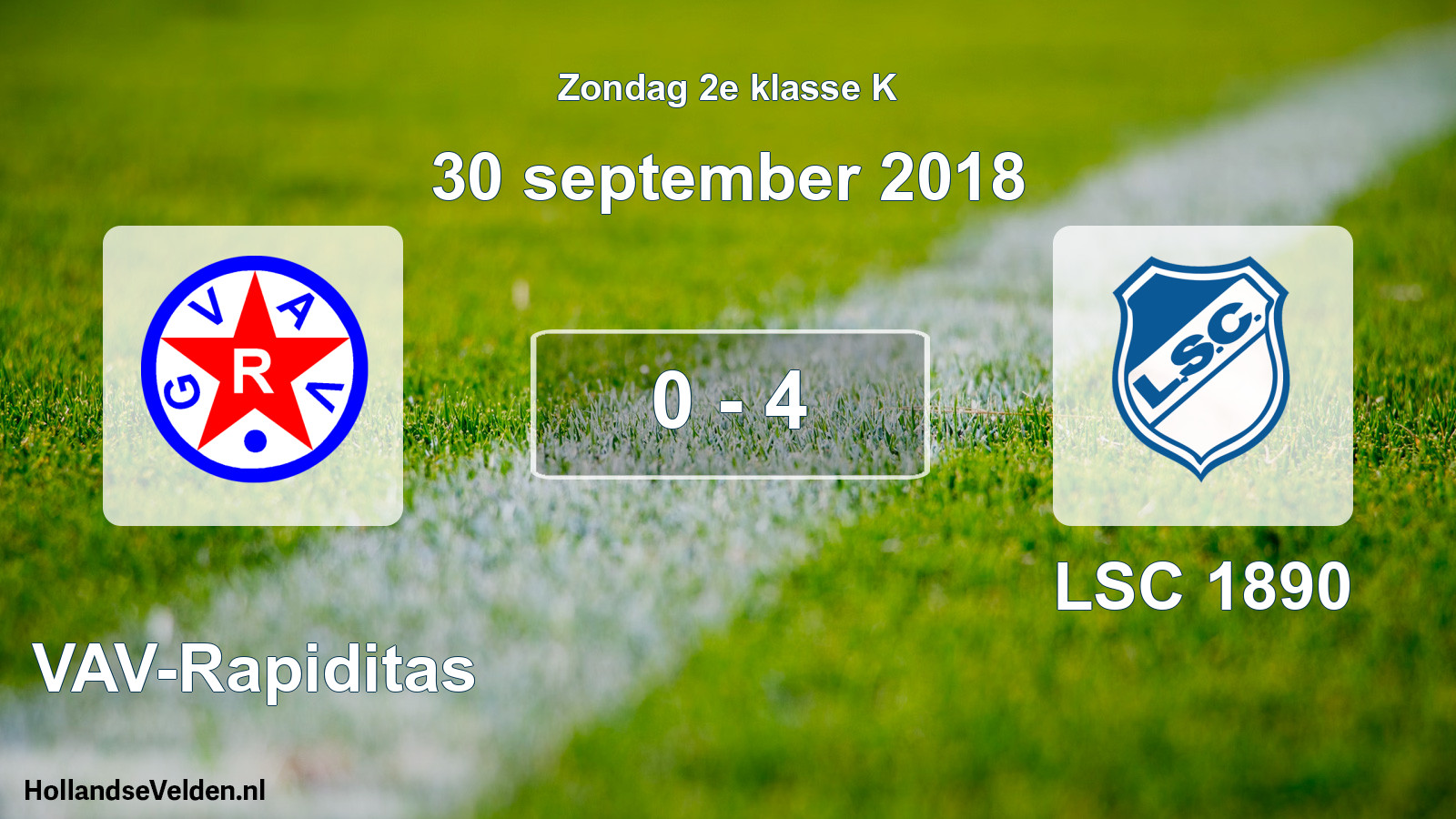 Total number of matches played: GVAV-Rapiditas - LSC 1890 0 - 4 (30 September 2018)
