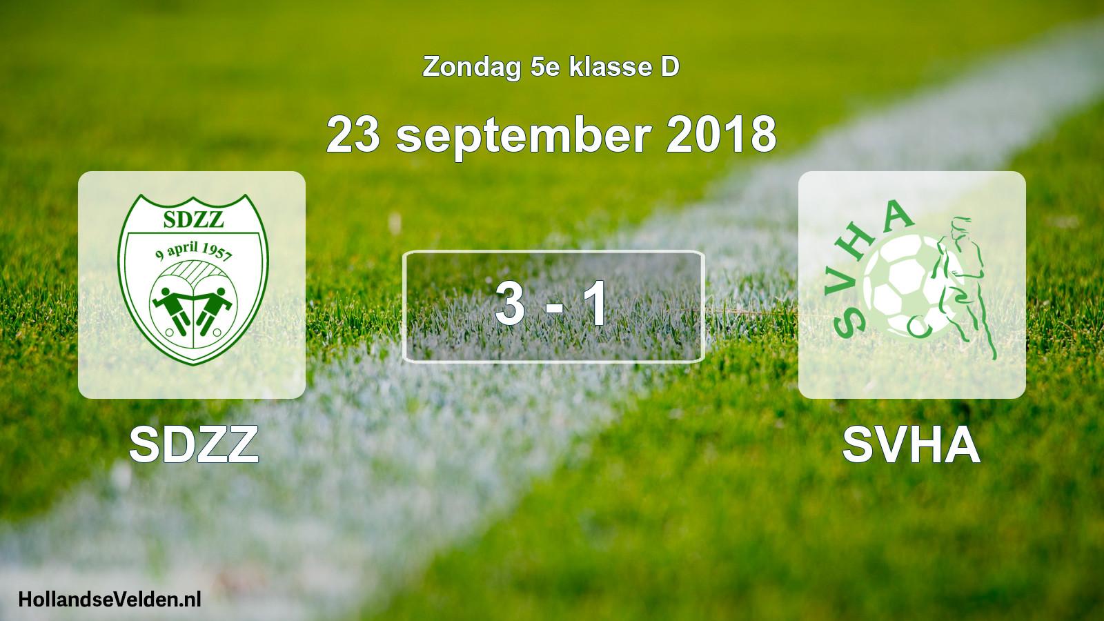 Total number of matches played: SDZZ - SVHA 3 - 1 (23 September 2018)