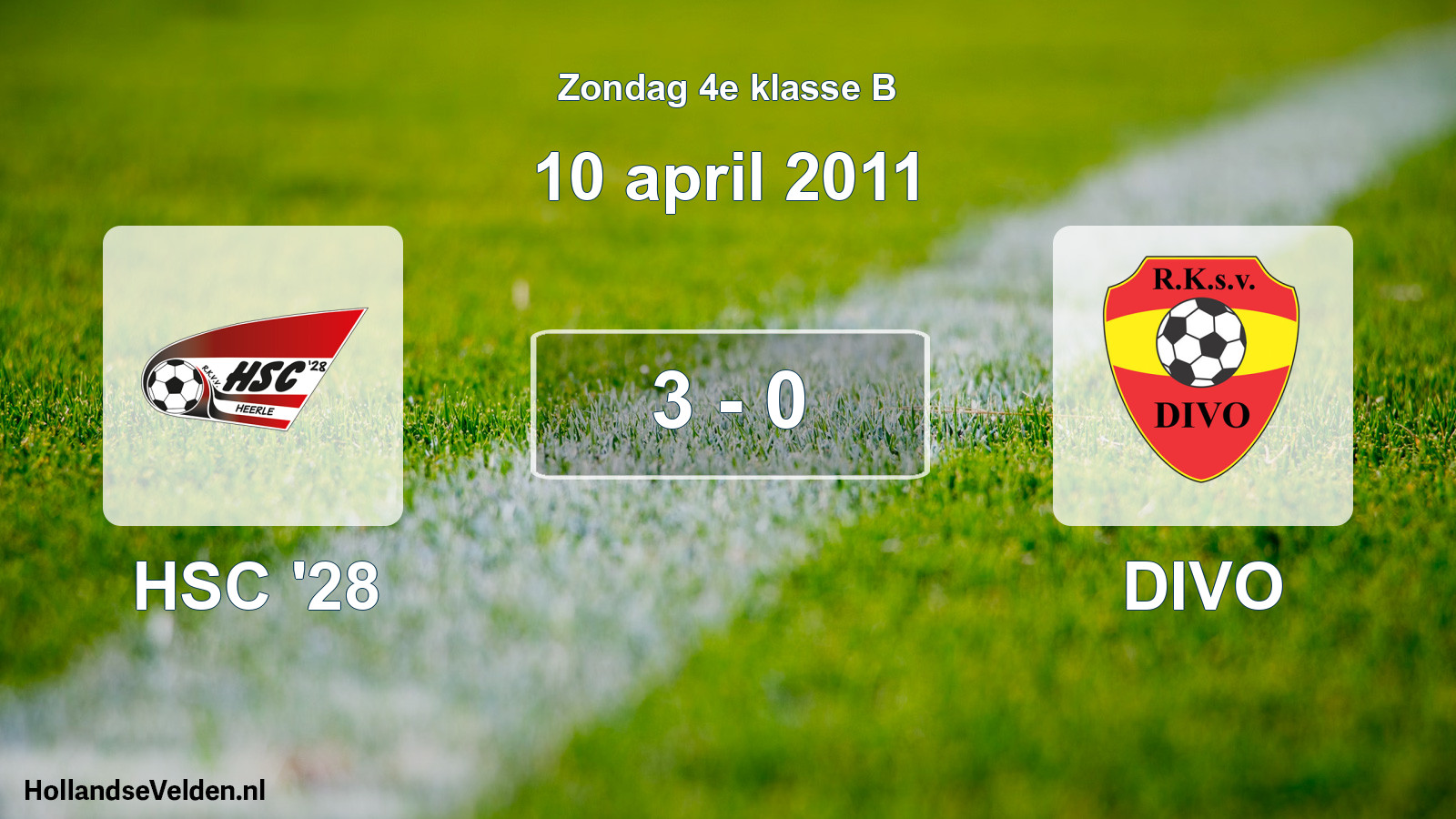 Total number of matches played: HSC '28 - DIVO 3 - 0 (10 April 2011)