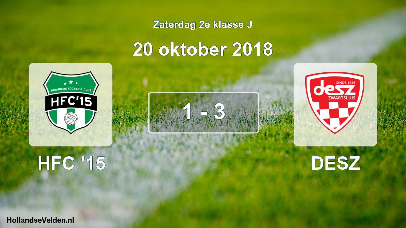 Total number of matches played: HFC '15 - DESZ 1 - 3 (20 October 2018)