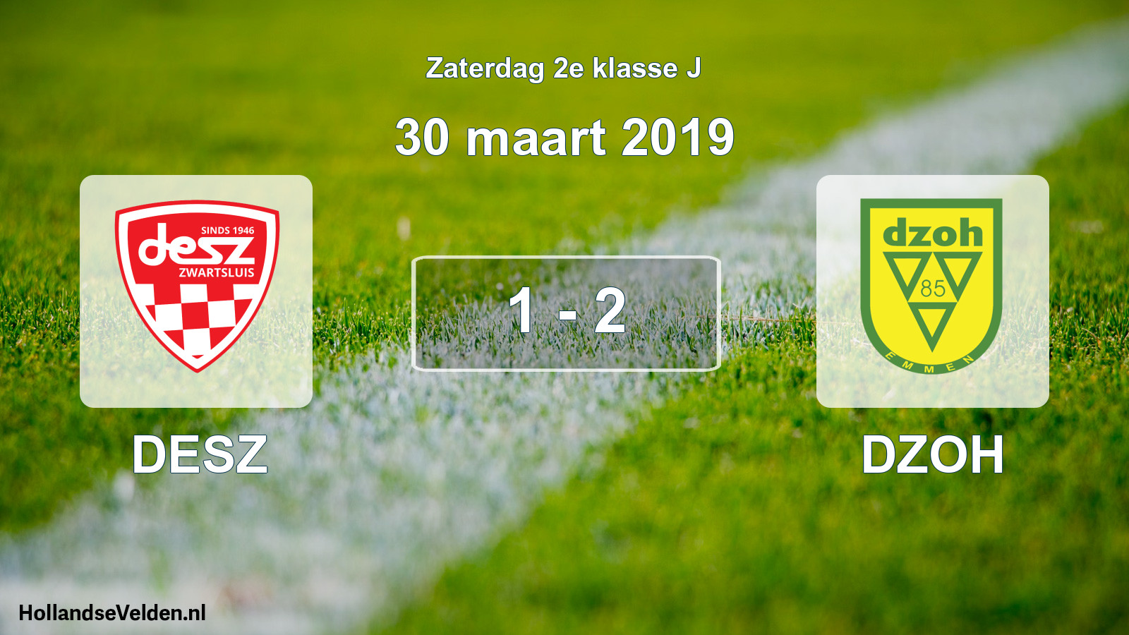 Total number of matches played: DESZ - DZOH 1 - 2 (30 March 2019)