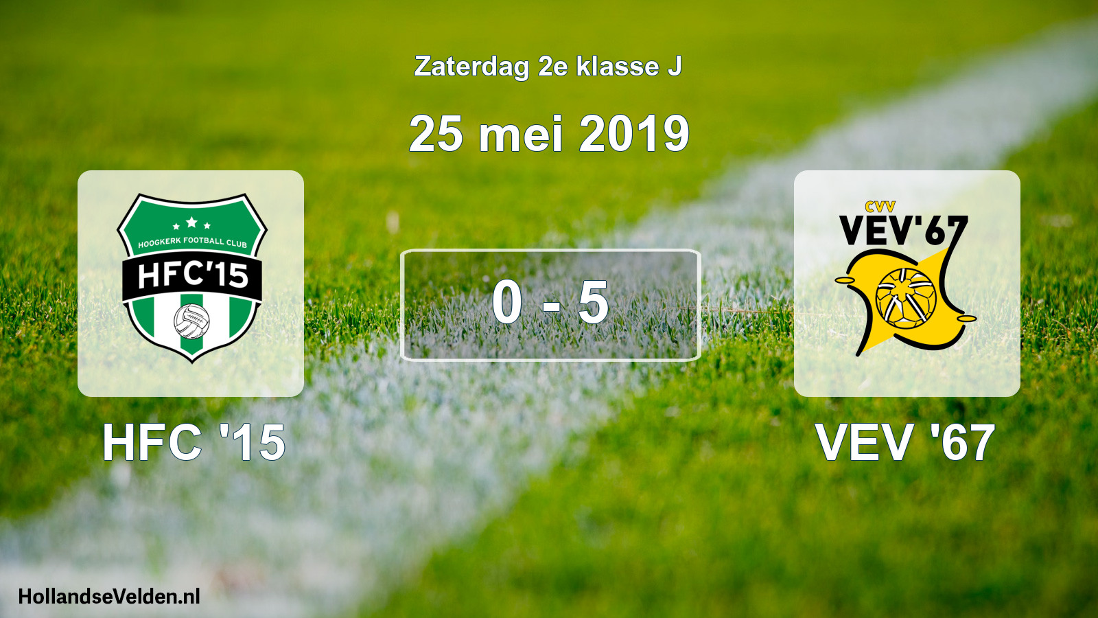 Total number of matches played: HFC '15 - VEV '67 0 - 5 (25 May 2019)