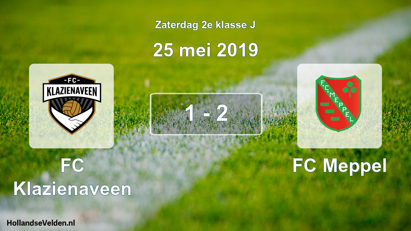 Total number of matches played: FC Klazienaveen - FC Meppel 1 - 2 (25 May 2019)