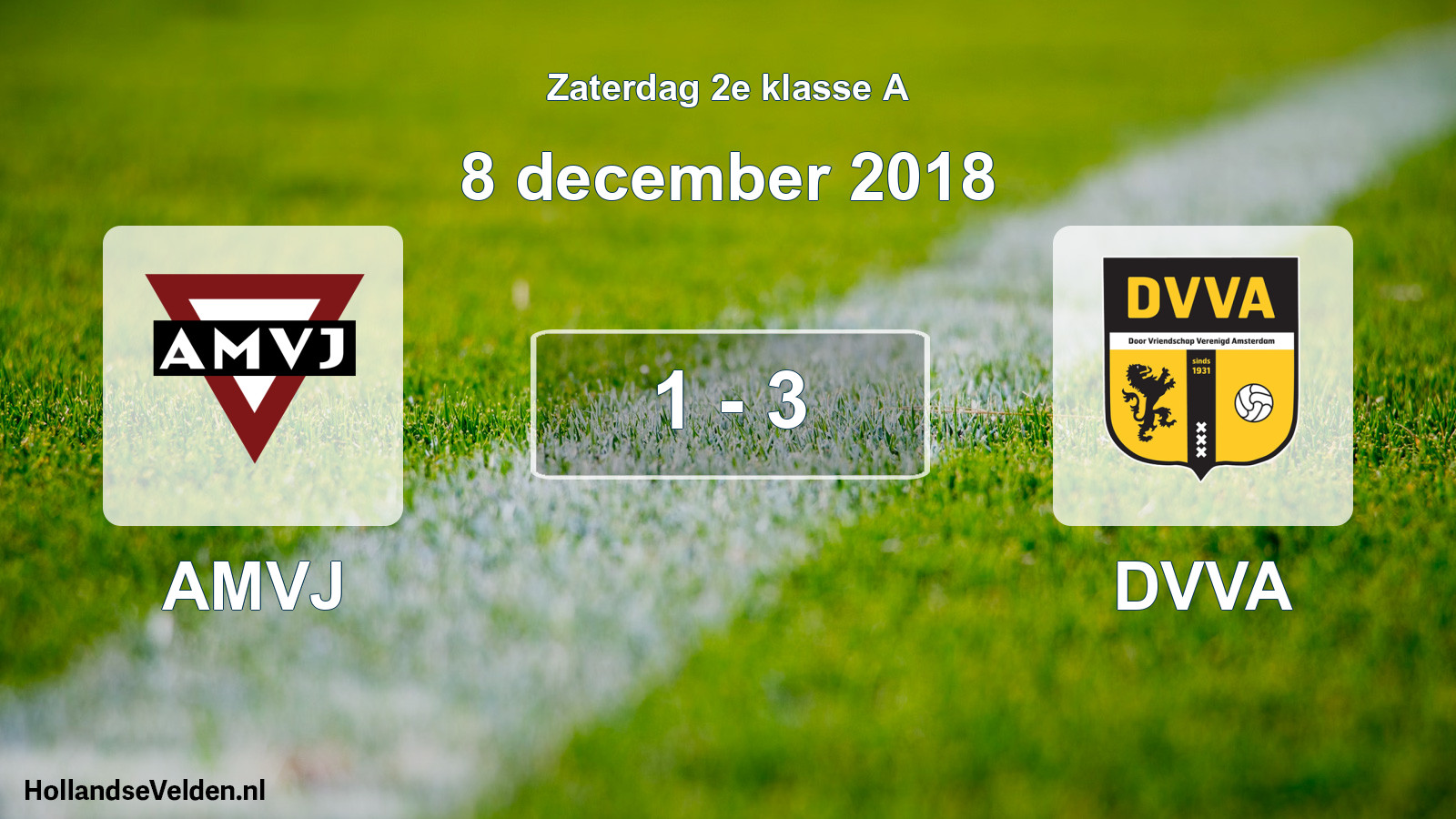 Total number of matches played: AMVJ - DVVA 1 - 3 (8 December 2018)