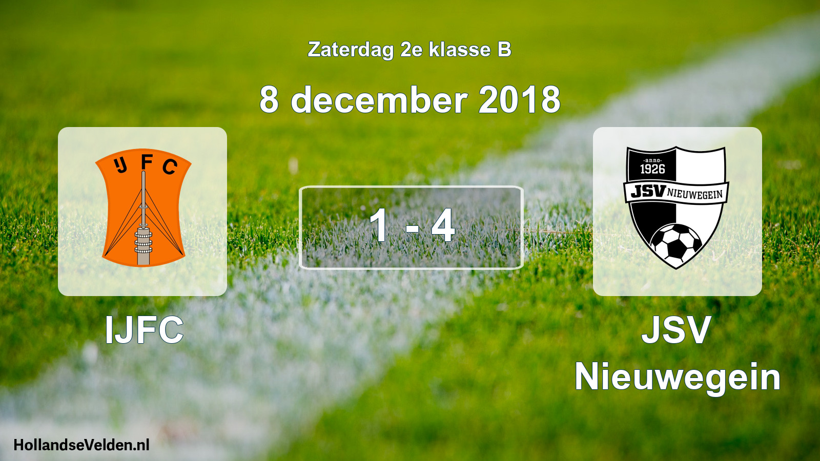Total number of matches played: IJFC - JSV Nieuwegein 1 - 4 (8 December 2018)