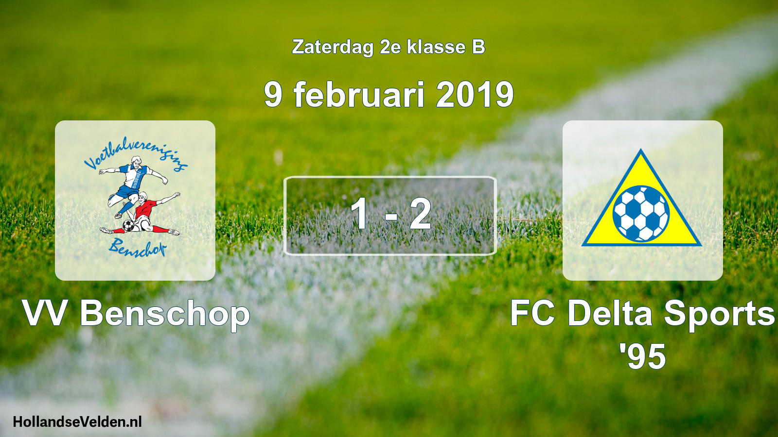 Total number of matches played: VV Benschop - FC Delta Sports '95 1 - 2 (9 February 2019)