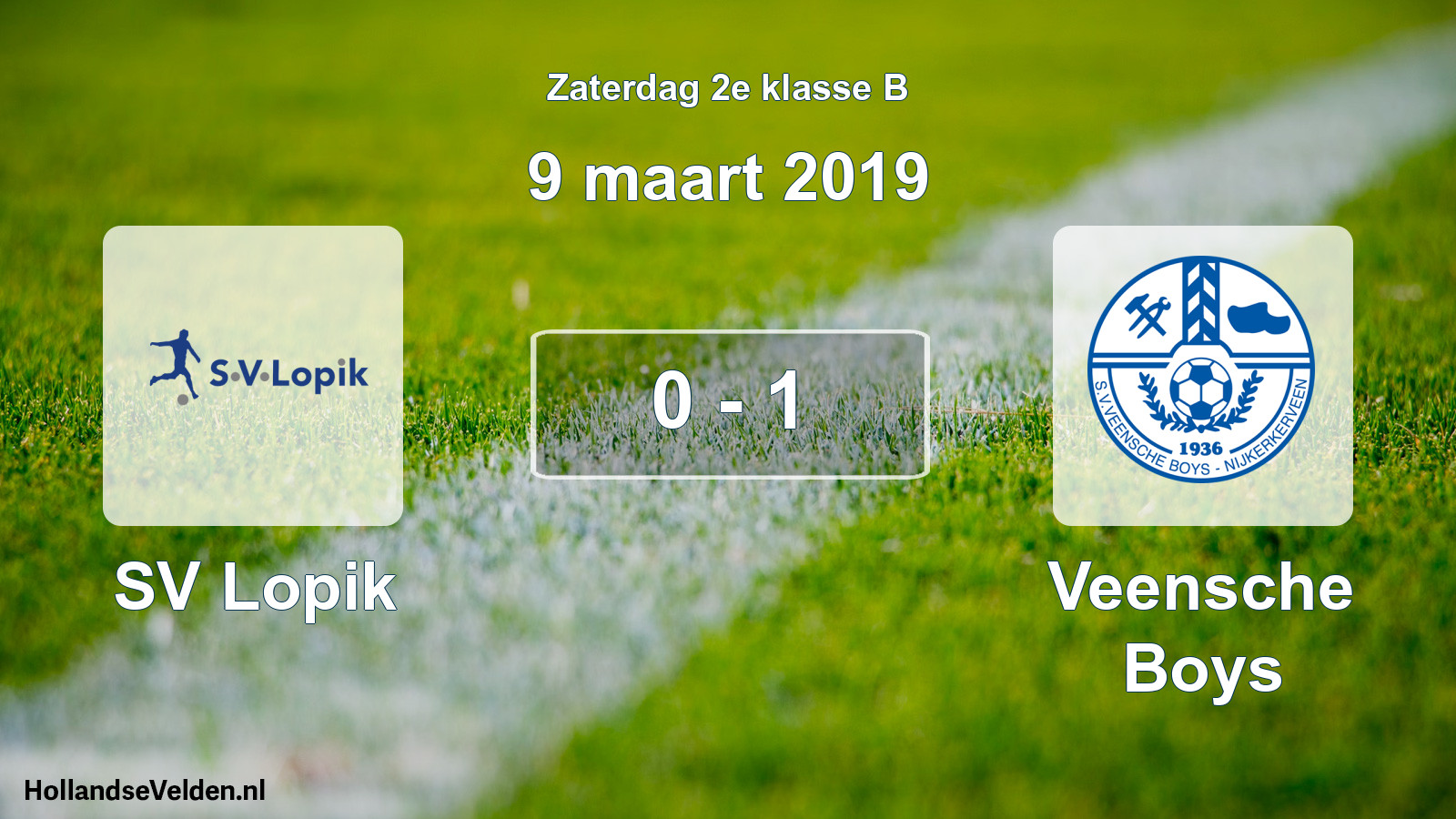 Total number of matches played: SV Lopik - Veensche Boys 0 - 1 (9 March 2019)