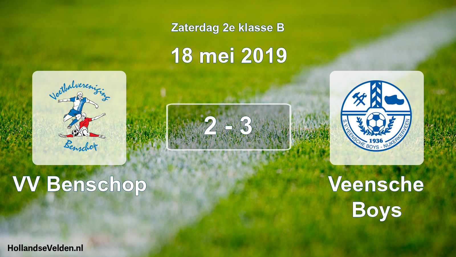 Total number of matches played: VV Benschop - Veensche Boys 2 - 3 (18 May 2019)