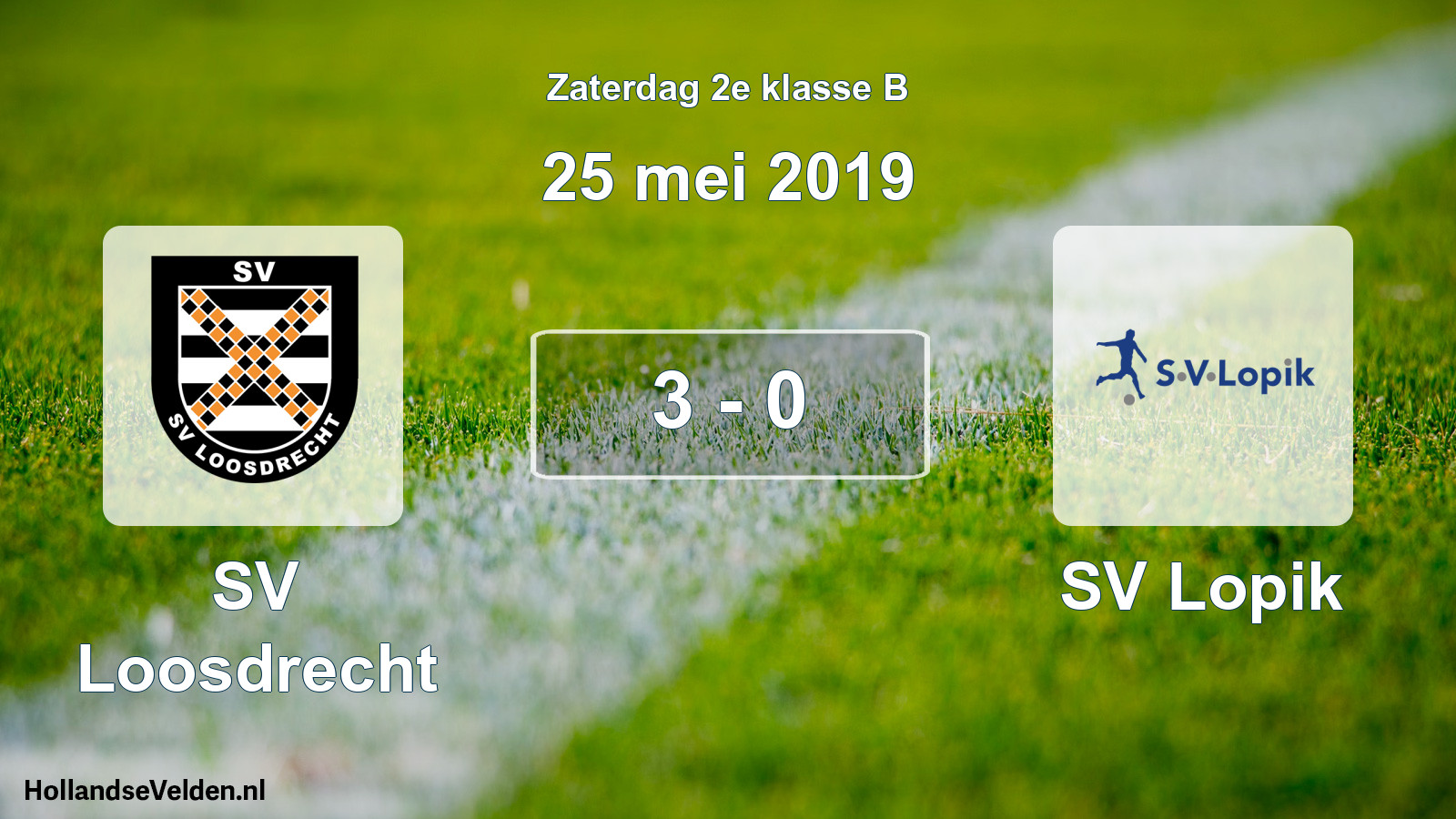 Total number of matches played: SV Loosdrecht - SV Lopik 3 - 0 (25 May 2019)