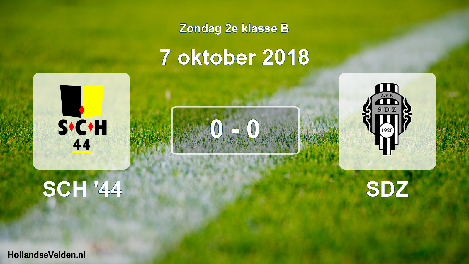 Total number of matches played: SCH '44 - SDZ 0 - 0 (7 October 2018)