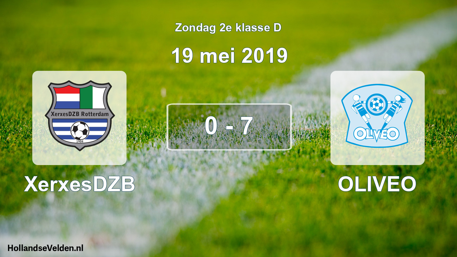 Total number of matches played: XerxesDZB - OLIVEO 0 - 7 (19 May 2019)