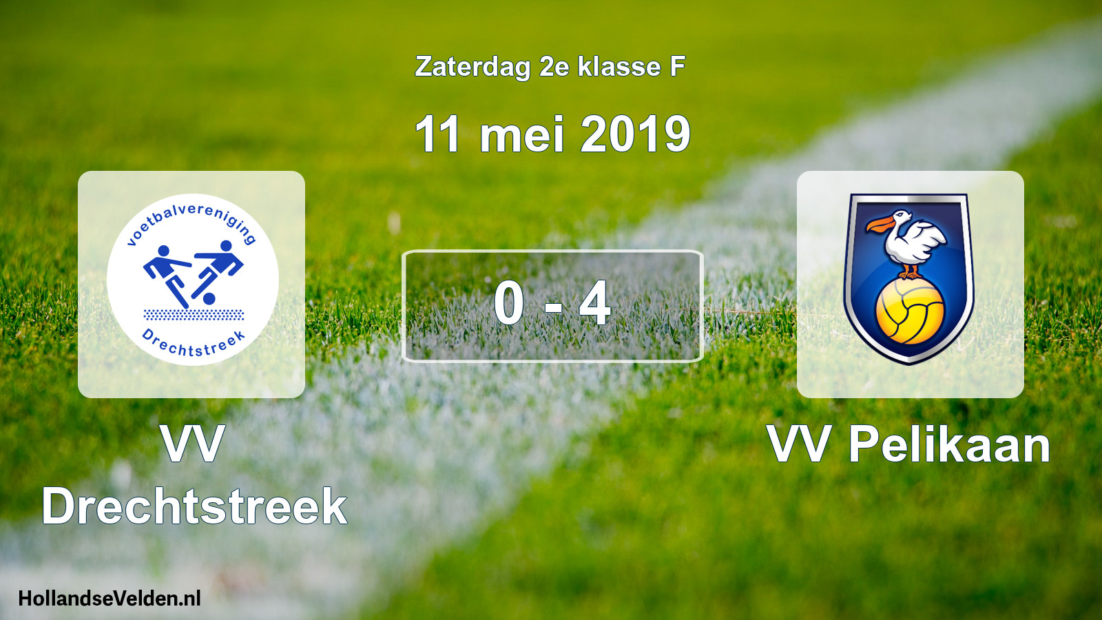 Total number of matches played: VV Drechtstreek - VV Pelikaan 0 - 4 (11 May 2019)