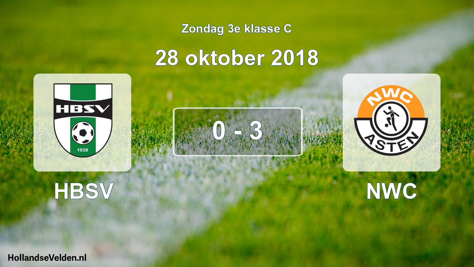 Total number of matches played: HBSV - NWC 0 - 3 (28 October 2018)