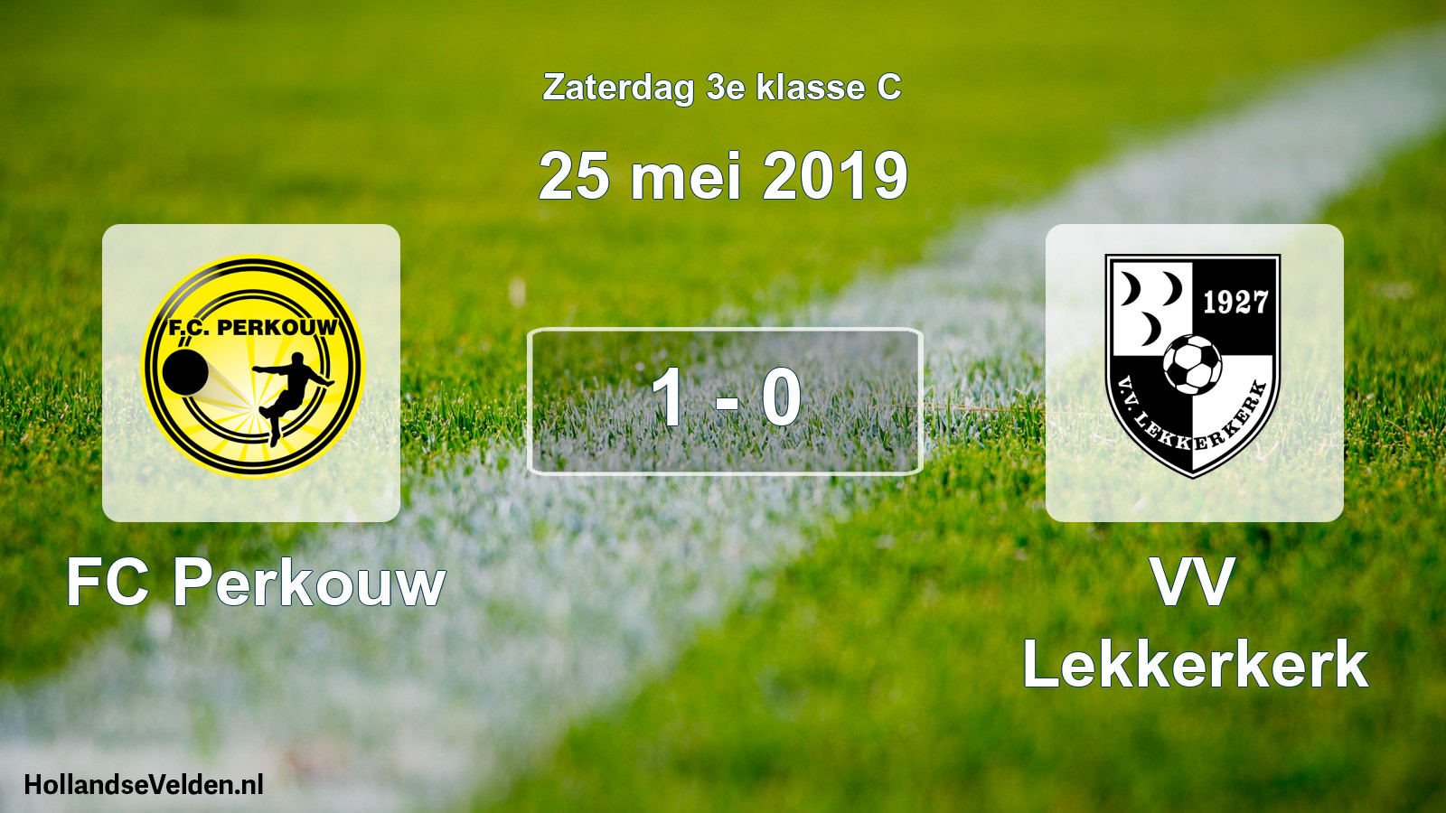 Total number of matches played: FC Perkouw - VV Lekkerkerk 1 - 0 (25 May 2019)