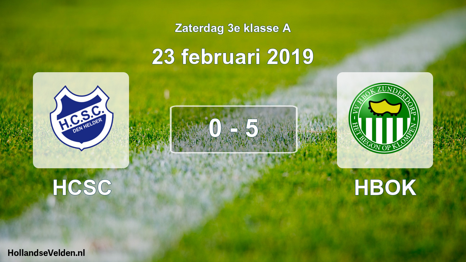 Total number of matches played: HCSC - HBOK 0 - 5 (23 February 2019)