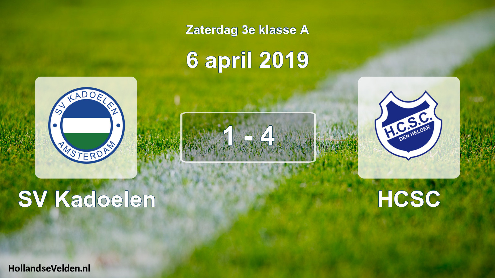 Total number of matches played: SV Kadoelen - HCSC 1 - 4 (6 April 2019)
