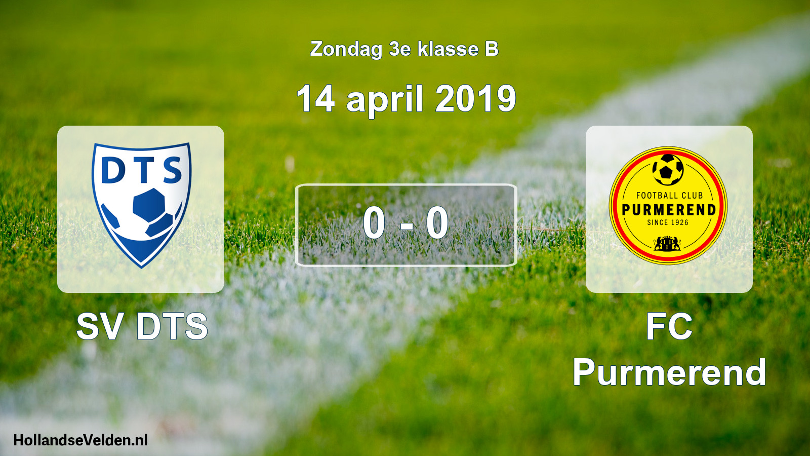 Total number of matches played: SV DTS - FC Purmerend 0 - 0 (14 April 2019)
