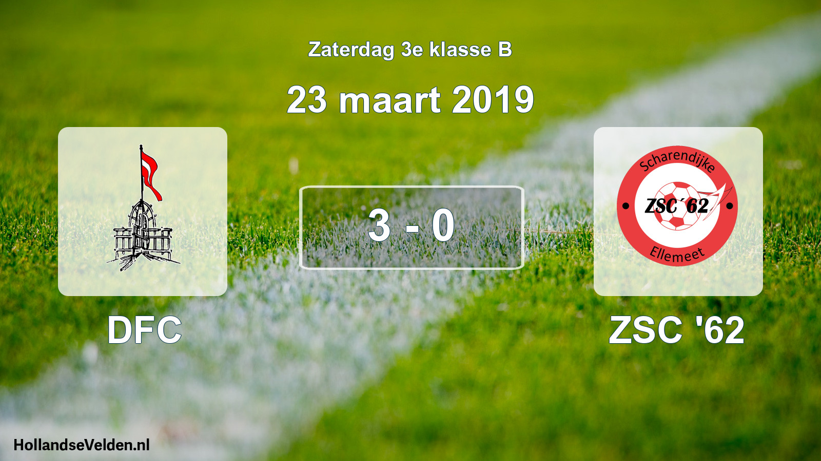 Total number of matches played: DFC - ZSC '62 3 - 0 (23 March 2019)