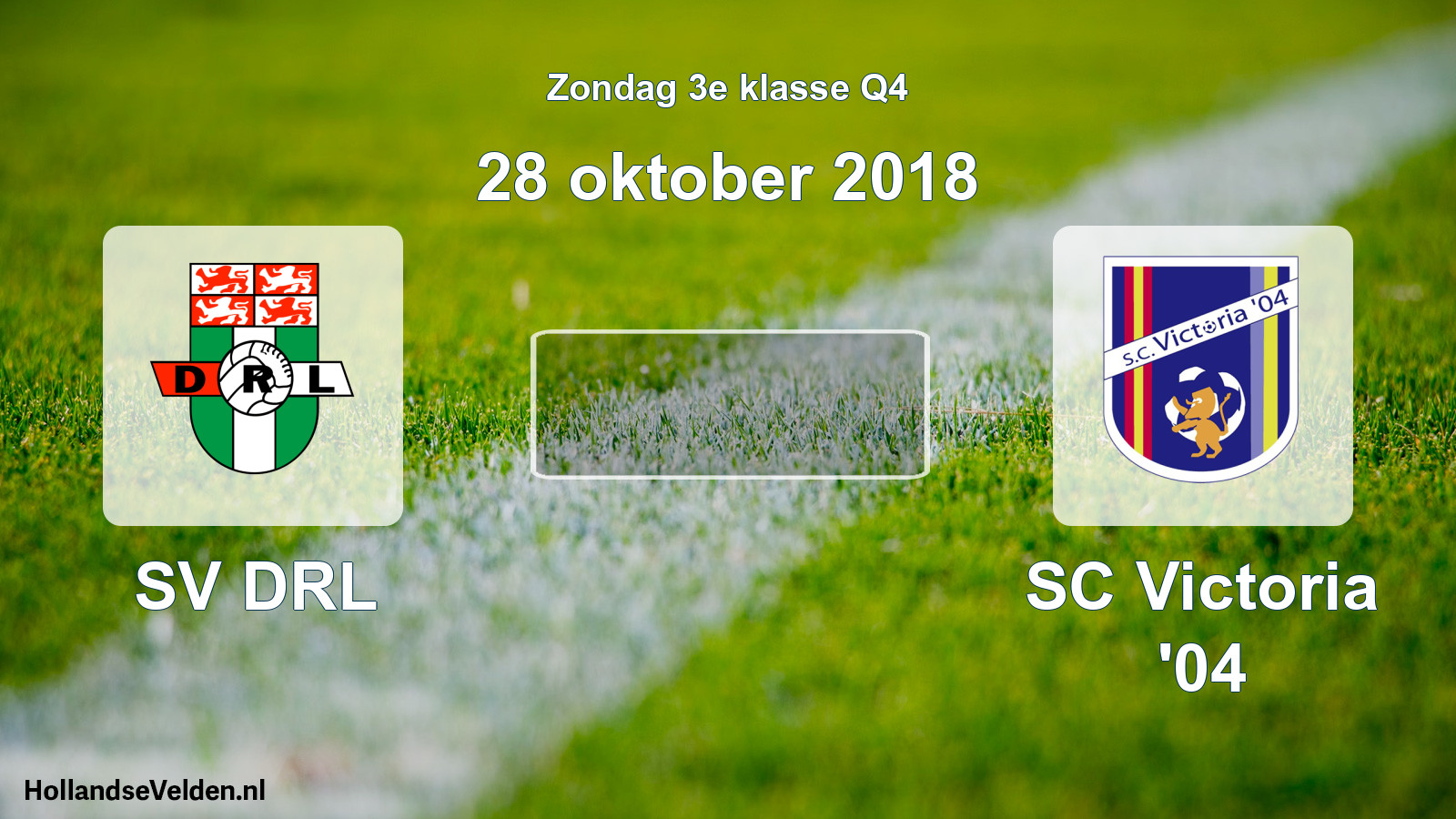 Scheduled Match: SV DRL - SC Victoria '04 (28 October 2018)