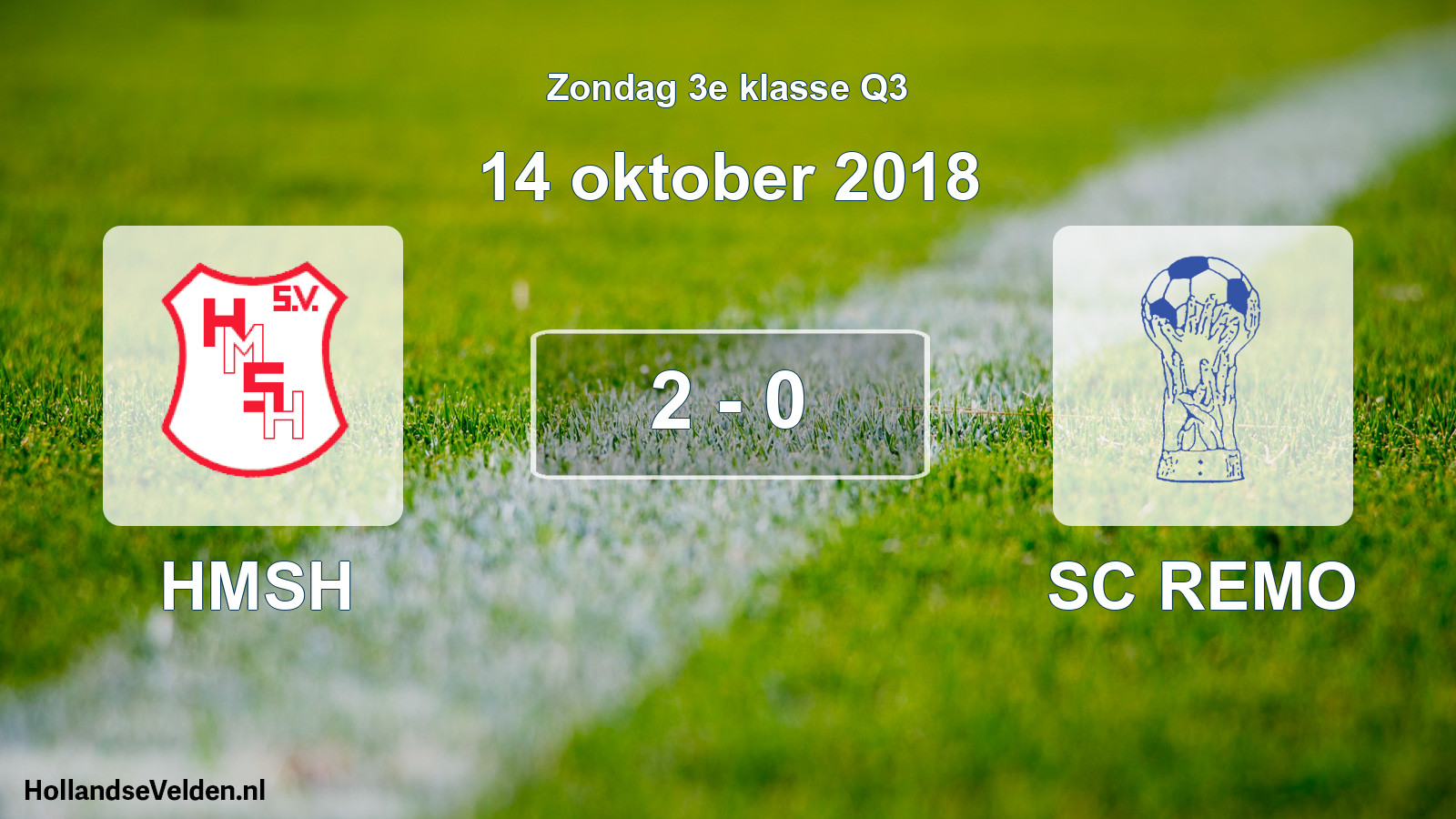 Total number of matches played: HMSH - SC REMO 2 - 0 (14 October 2018)