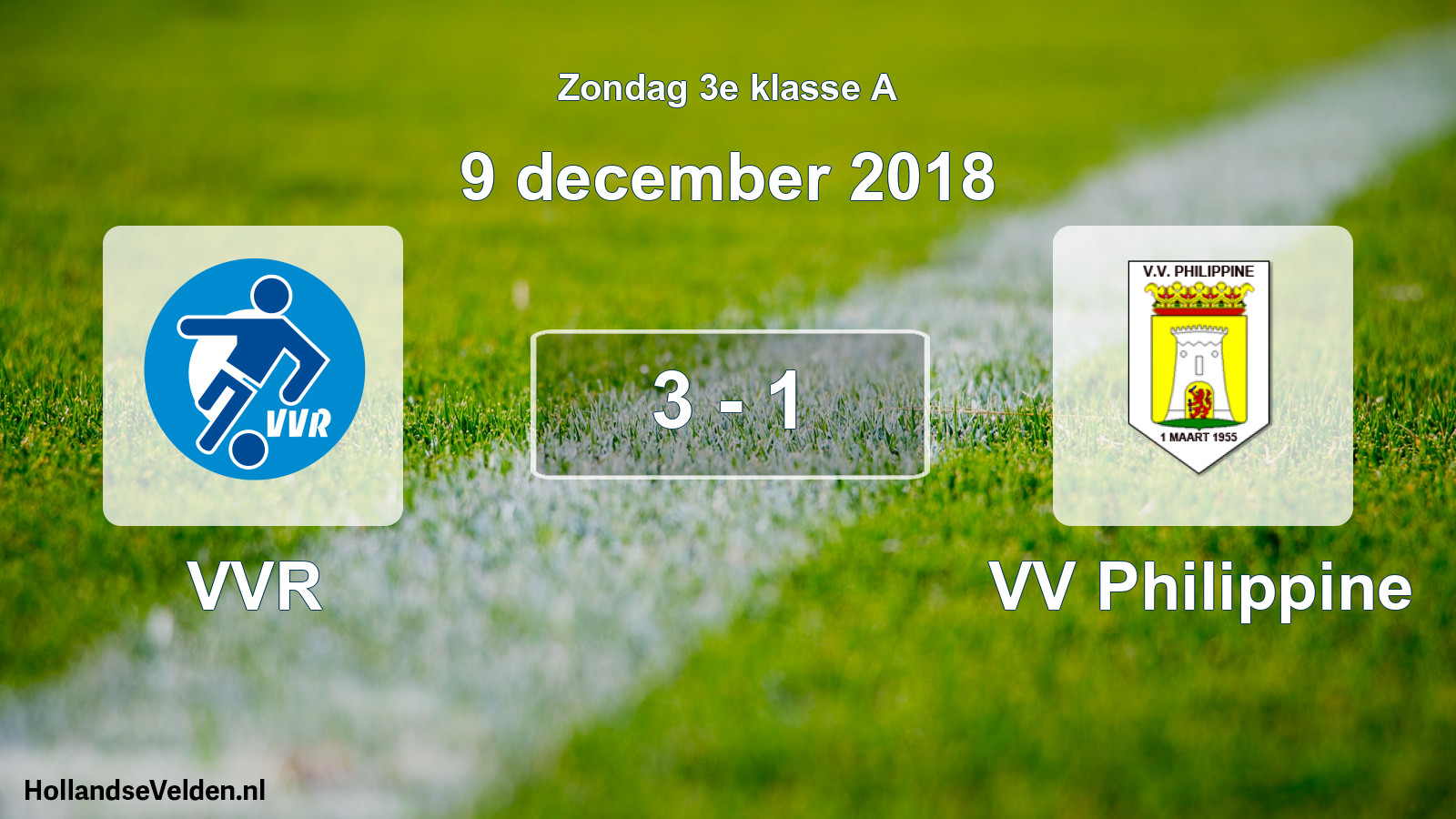 Total number of matches played: VVR - VV Philippine 3 - 1 (9 December 2018)