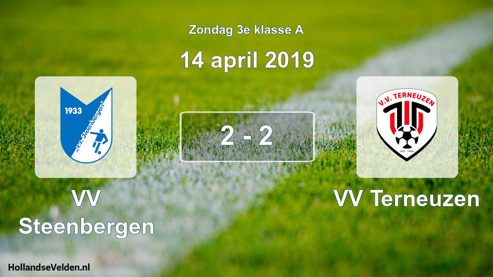 Total number of matches played: VV Steenbergen - VV Terneuzen 2 - 2 (14 April 2019)