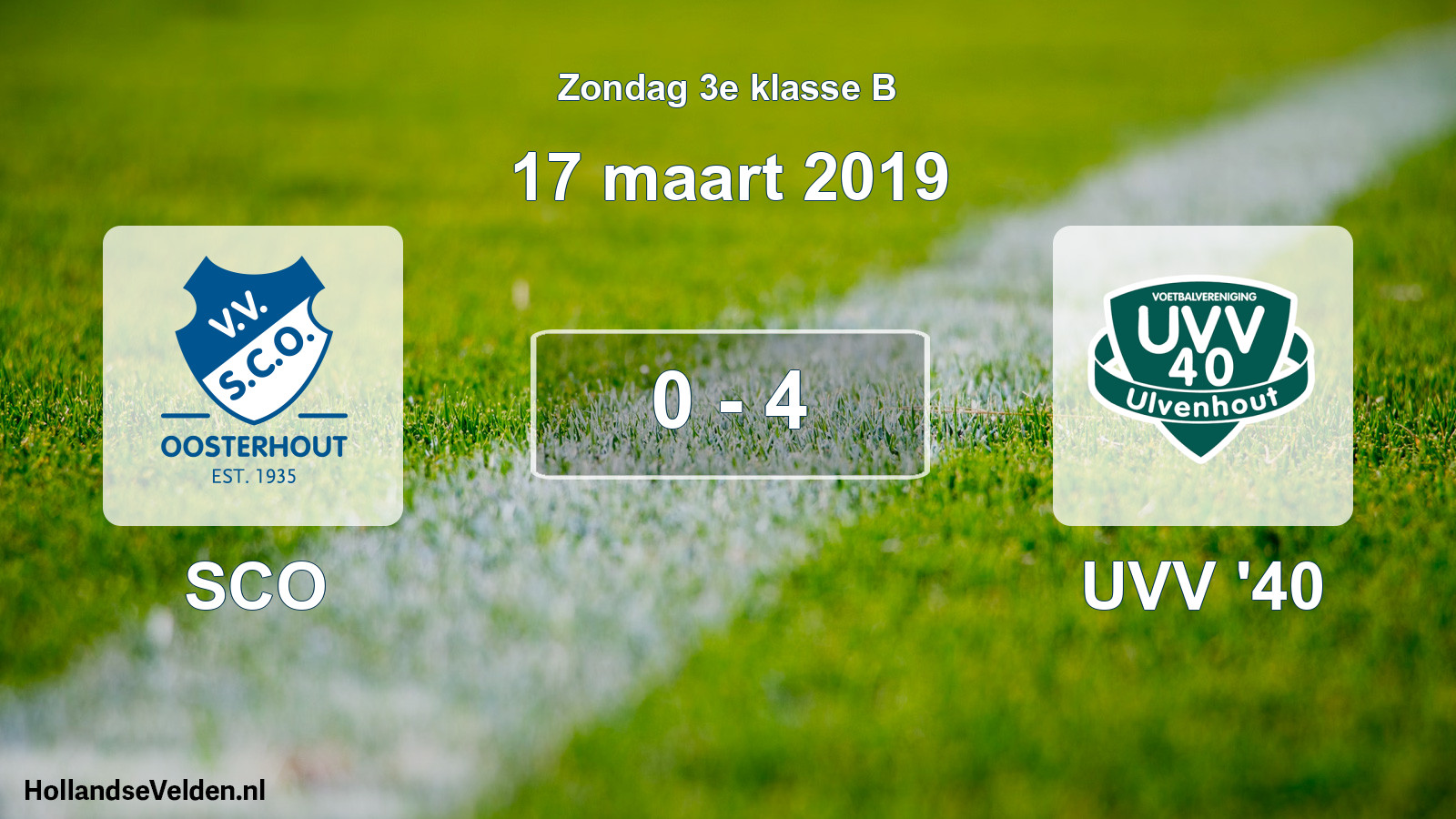 Total number of matches played: SCO - UVV '40 0 - 4 (17 March 2019)