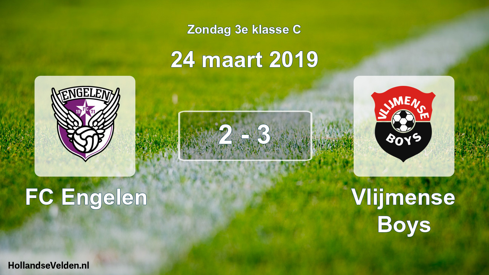 Total number of matches played: FC Engelen - Vlijmense Boys 2 - 3 (24 March 2019)