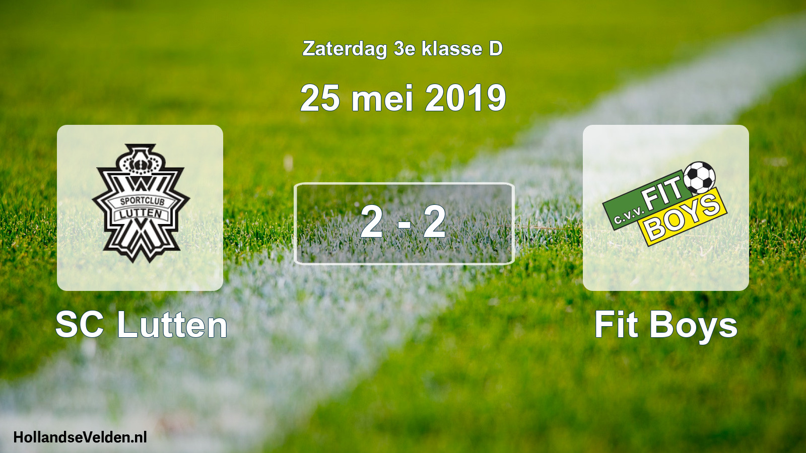 Total number of matches played: SC Lutten - Fit Boys 2 - 2 (25 May 2019)