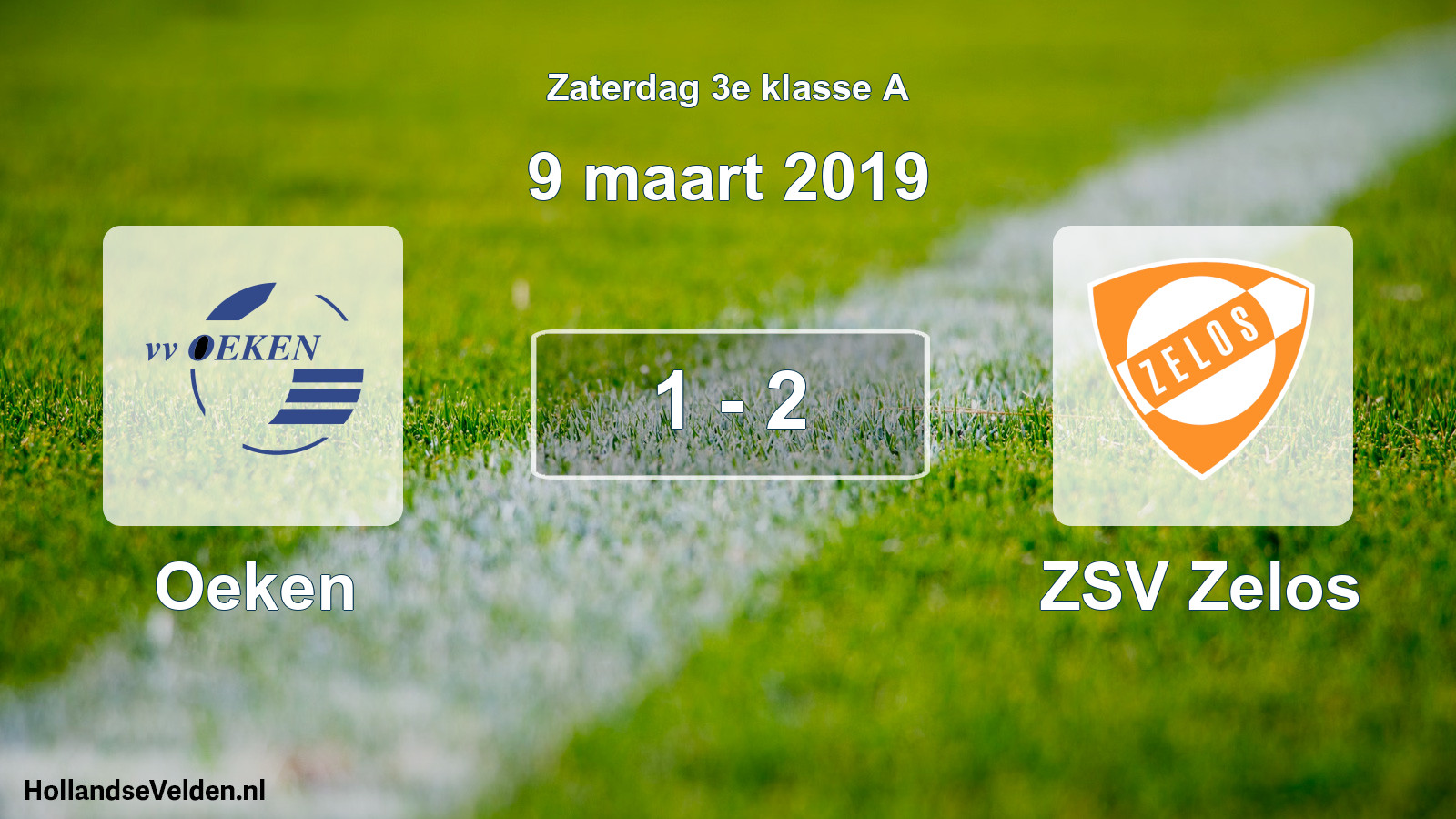 Total number of matches played: Oeken - ZSV Zelos 1 - 2 (9 March 2019)
