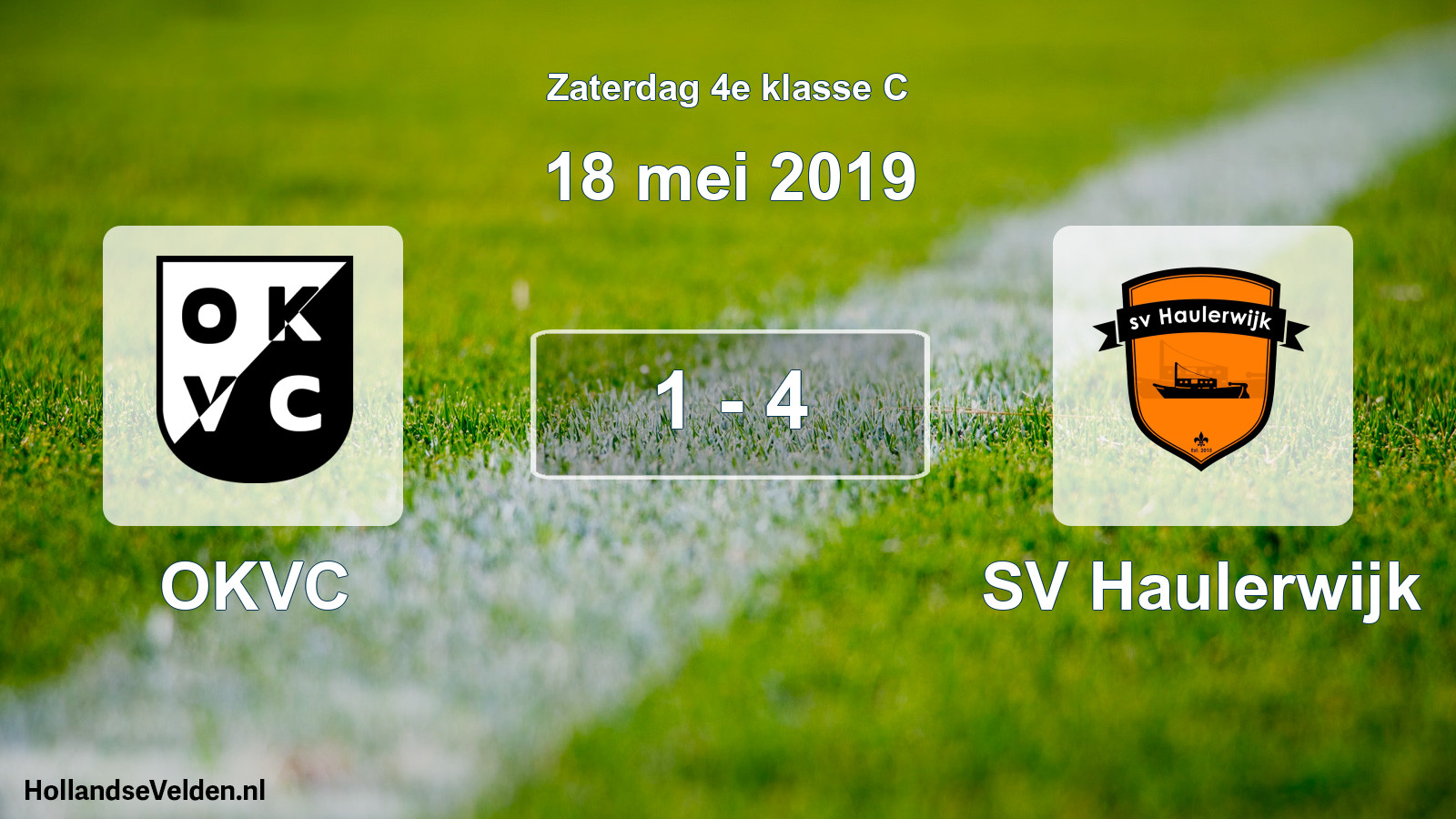 Total number of matches played: OKVC - SV Haulerwijk 1 - 4 (18 May 2019)
