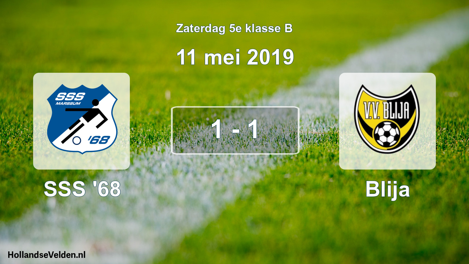Total number of matches played: SSS '68 - Blija 1 - 1 (11 May 2019)
