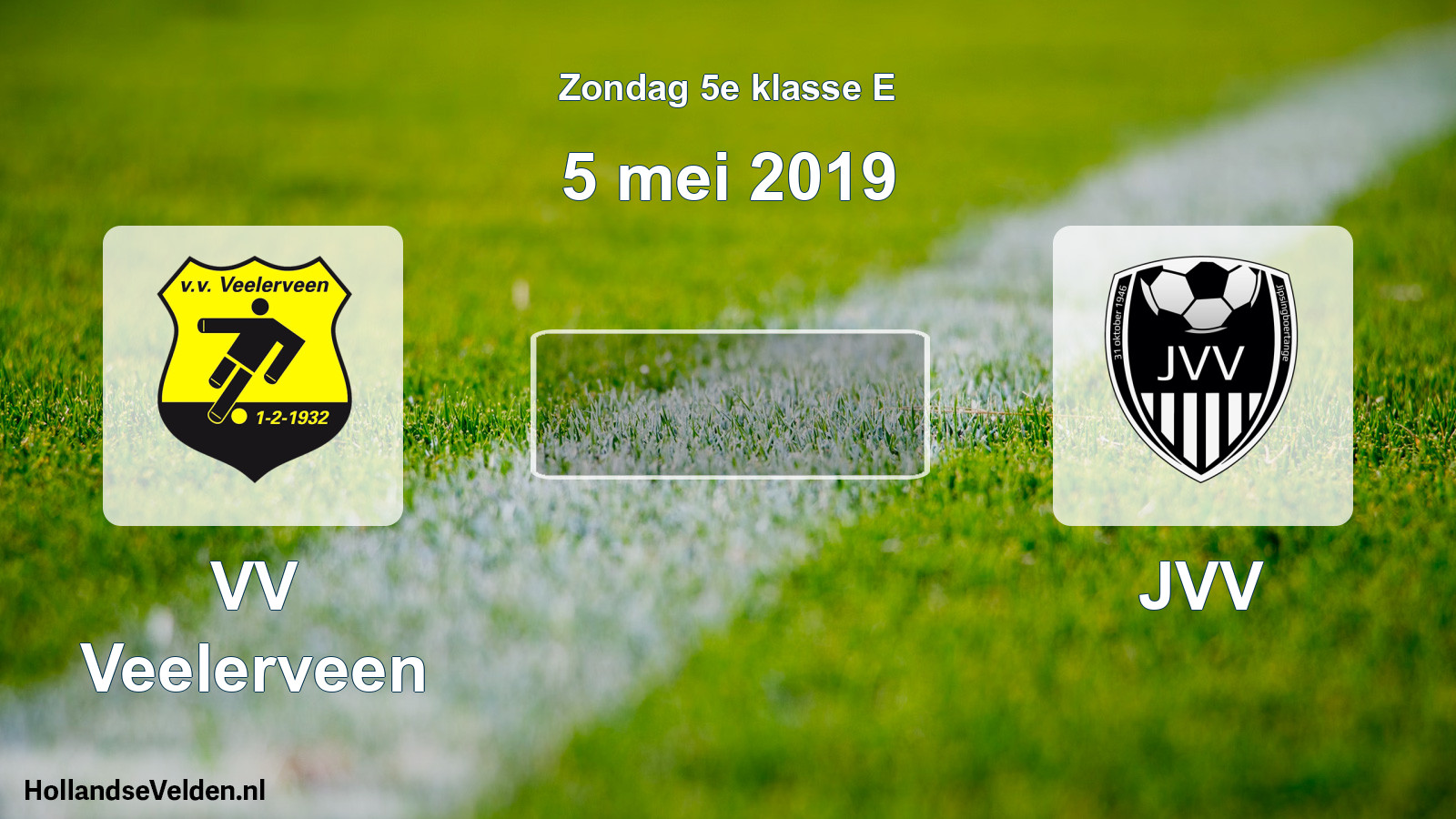 Scheduled Match: VV Veelerveen - JVV (5 May 2019)
