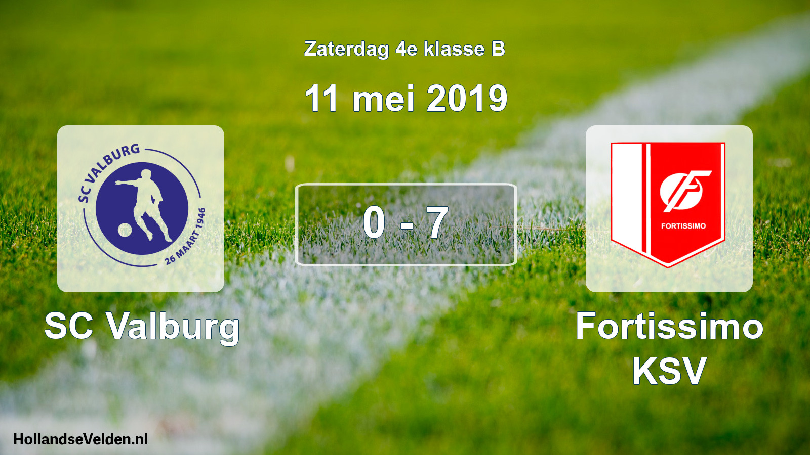 Total number of matches played: SC Valburg - Fortissimo KSV 0 - 7 (11 May 2019)