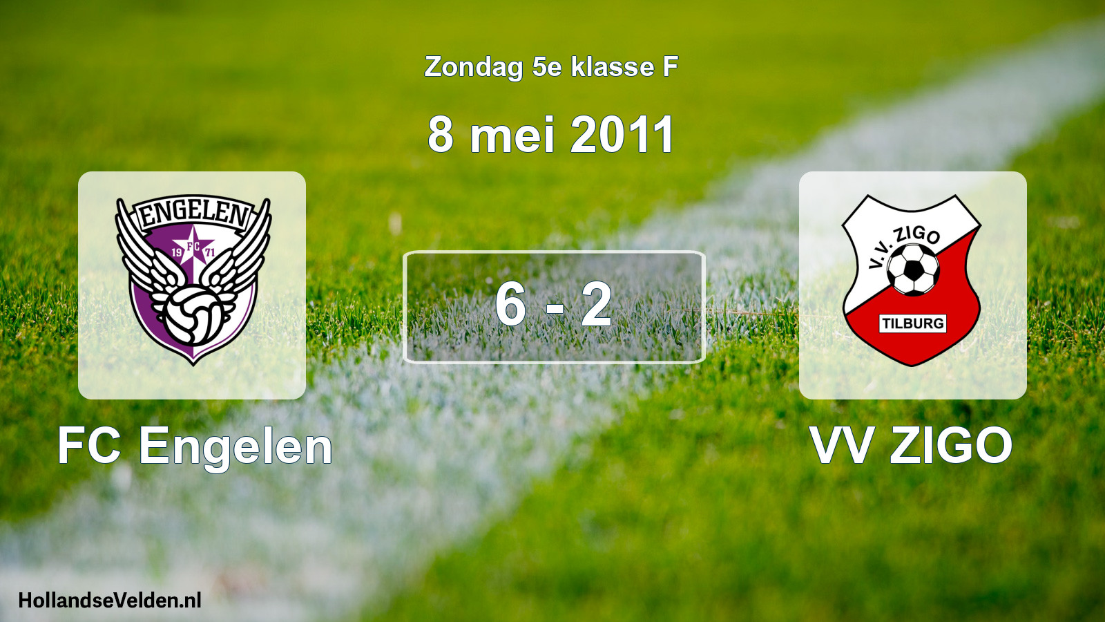 Total number of matches played: FC Engelen - VV ZIGO 6 - 2 (8 May 2011)