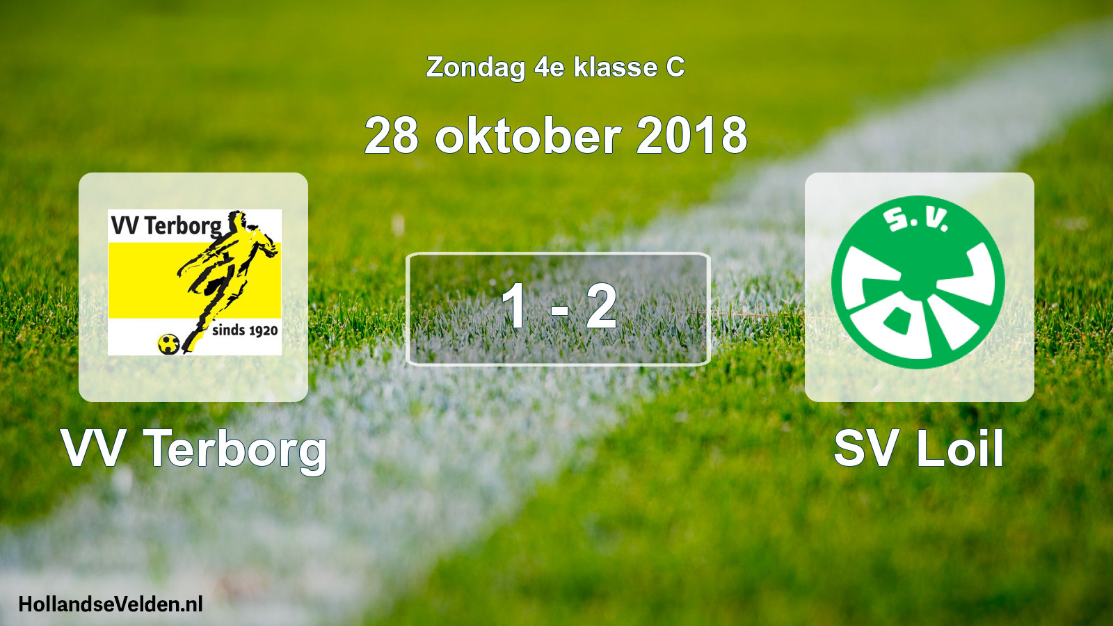 Total number of matches played: VV Terborg - SV Loil 1 - 2 (28 October 2018)