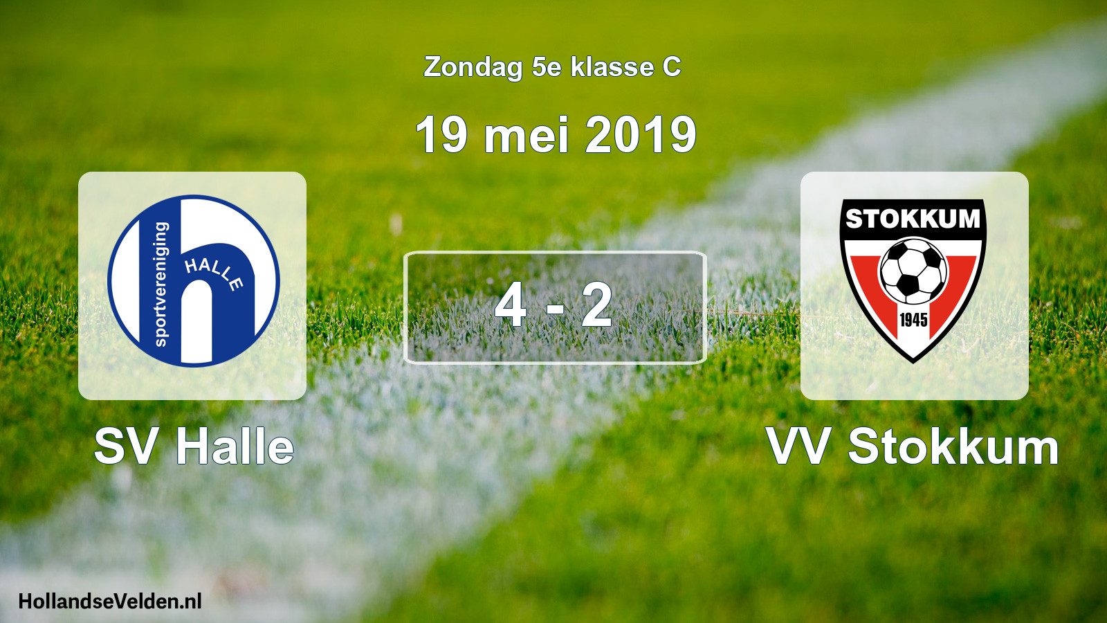 Total number of matches played: SV Halle - VV Stokkum 4 - 2 (19 May 2019)