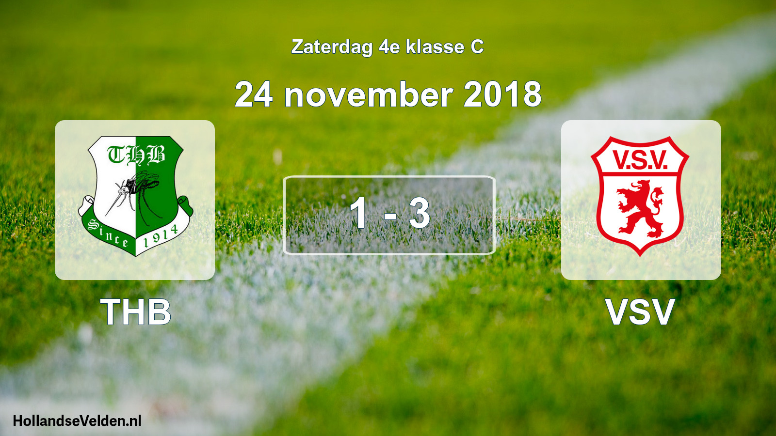 Total number of matches played: THB - VSV 1 - 3 (24 November 2018)