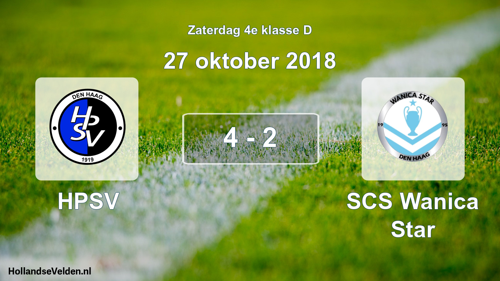 Total number of matches played: HPSV - SCS Wanica Star 4 - 2 (27 October 2018)