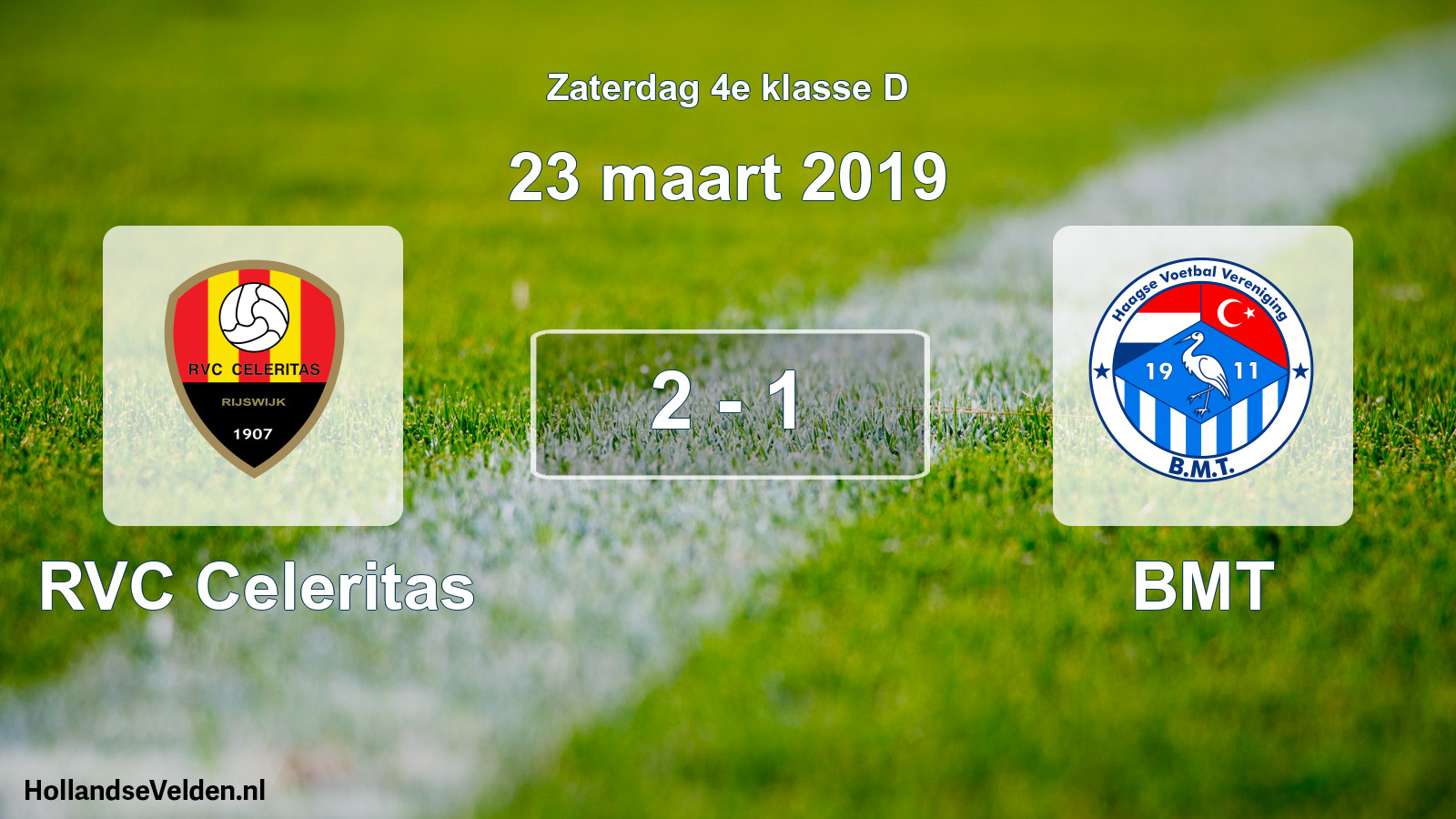 Total number of matches played: RVC Celeritas - BMT 2 - 1 (23 March 2019)