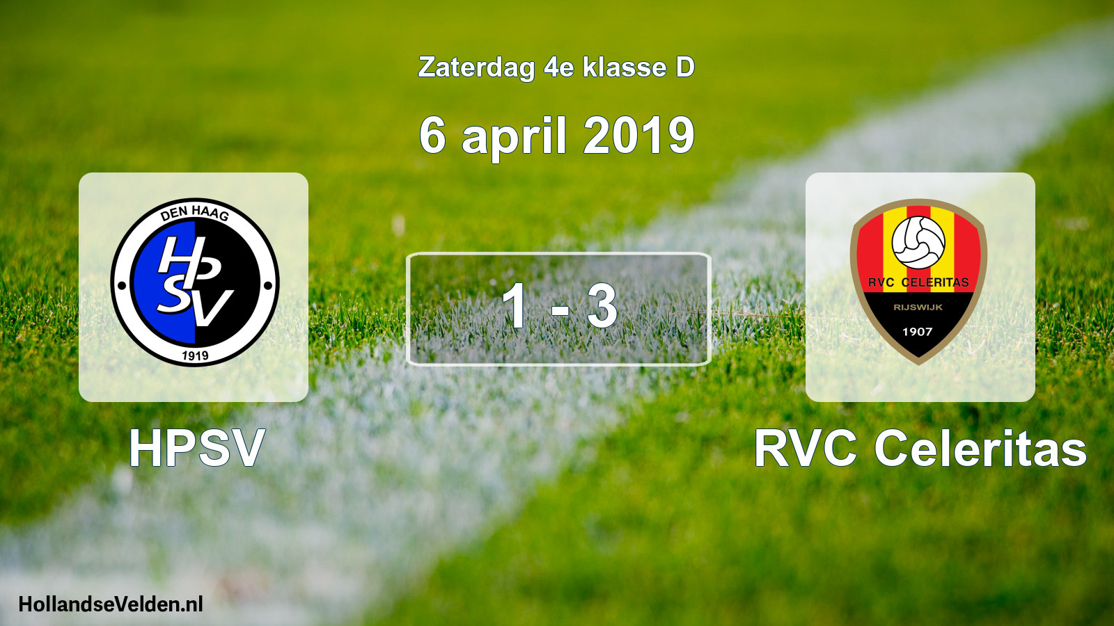 Total number of matches played: HPSV - RVC Celeritas 1 - 3 (6 April 2019)