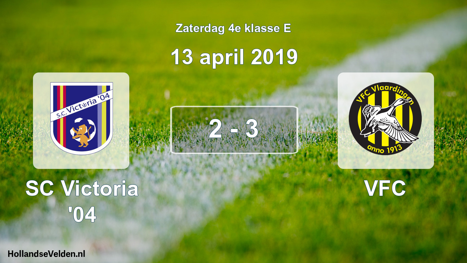 Total number of matches played: SC Victoria '04 - VFC 2 - 3 (13 April 2019)