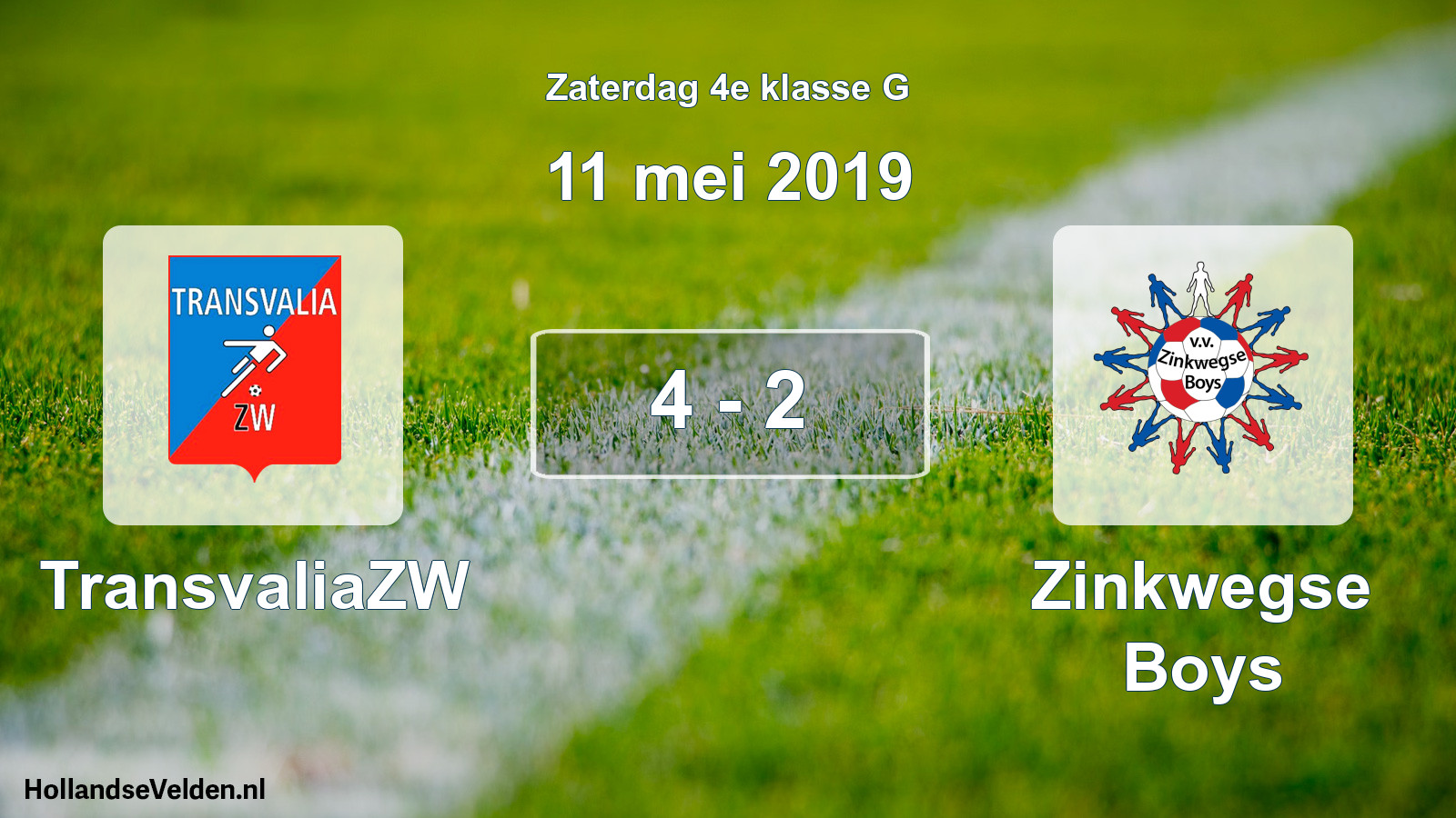 Total number of matches played: TransvaliaZW - Zinkwegse Boys 4 - 2 (11 May 2019)