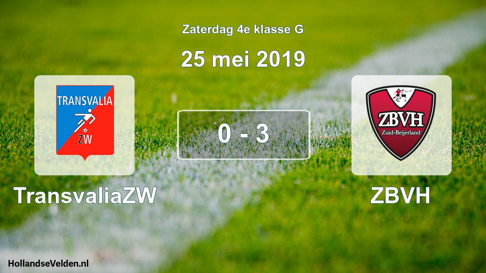Total number of matches played: TransvaliaZW - ZBVH 0 - 3 (25 May 2019)