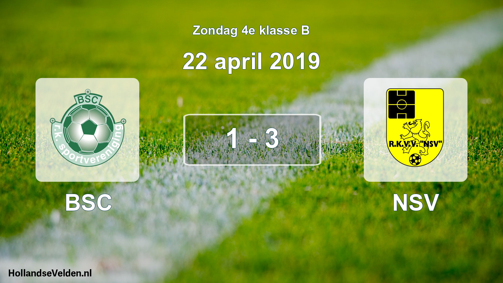 Total number of matches played: BSC - NSV 1 - 3 (22 April 2019)