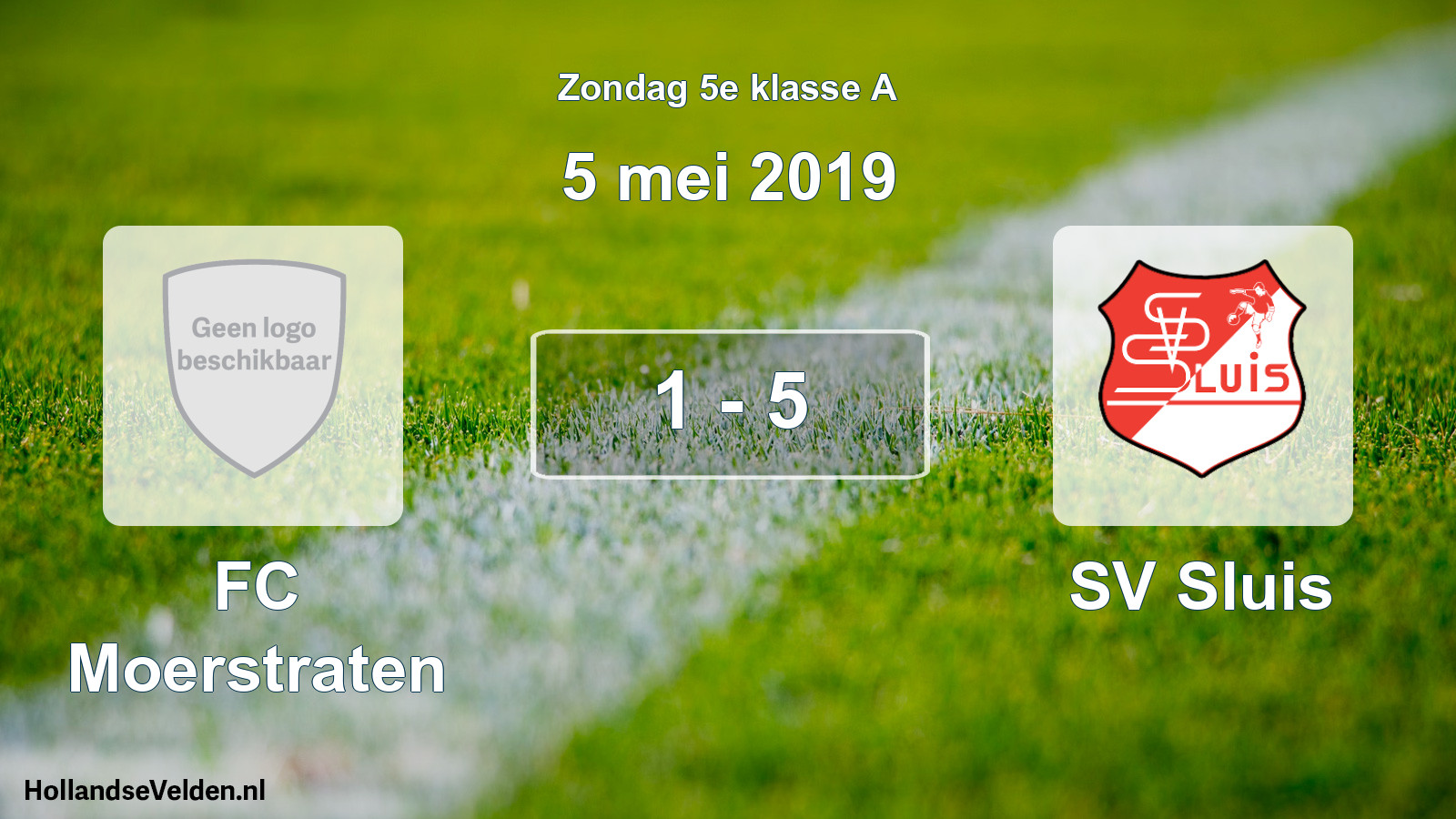 Total number of matches played: FC Moerstraten - SV Sluis 1 - 5 (5 May 2019)