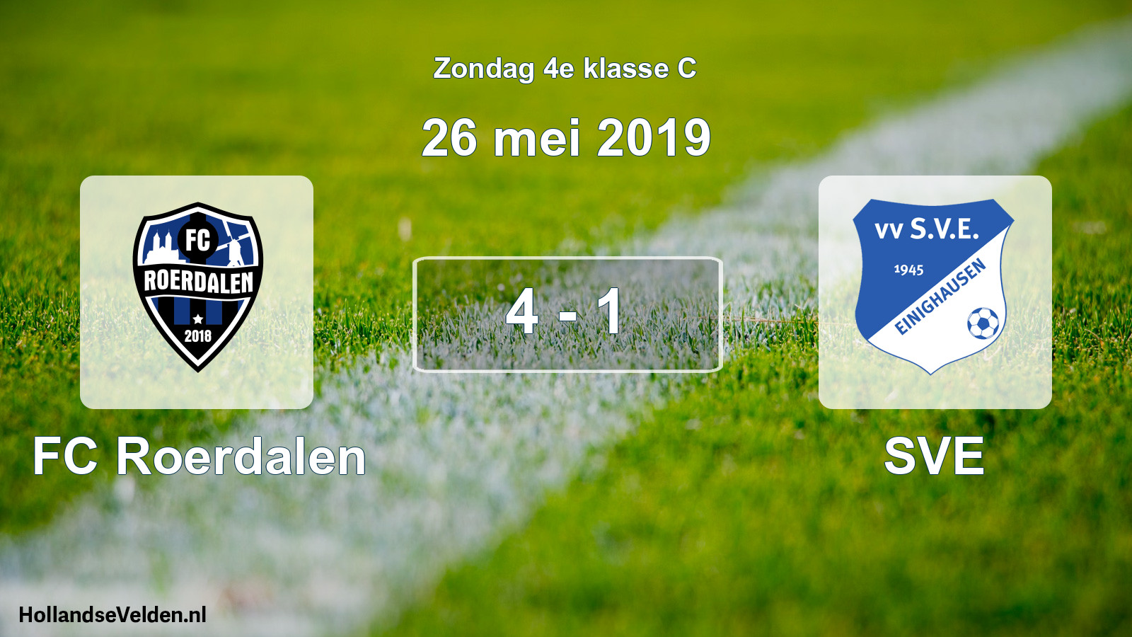 Total number of matches played: FC Roerdalen - SVE 4 - 1 (26 May 2019)